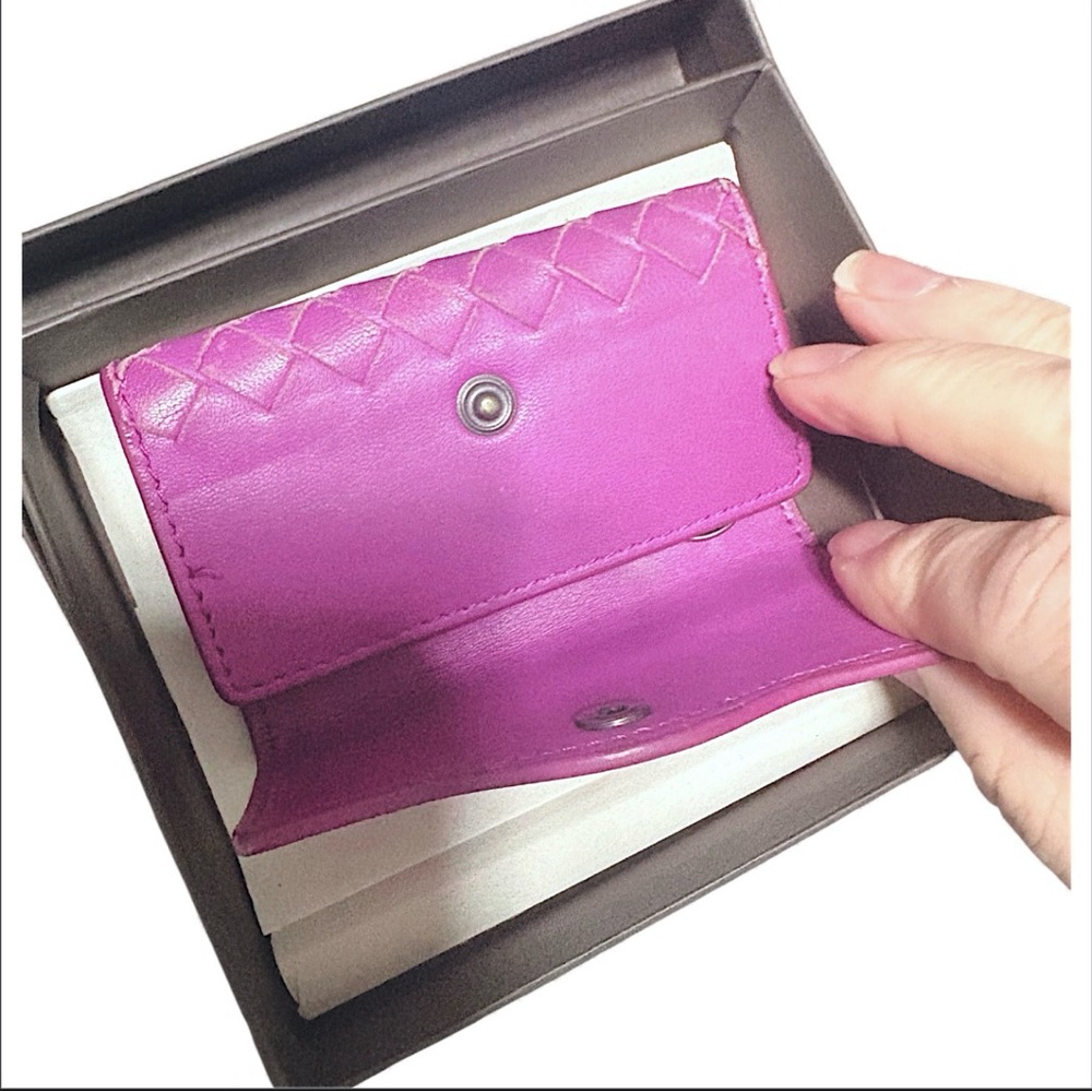 Bottega venetta Key Fob Pink Quilted Women's EUC